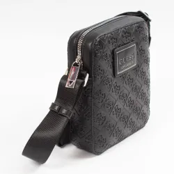 Pochette homme Guess mini logo doc Noir - ZESHOES
