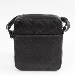 Pochette homme Guess mini logo doc Noir - ZESHOES
