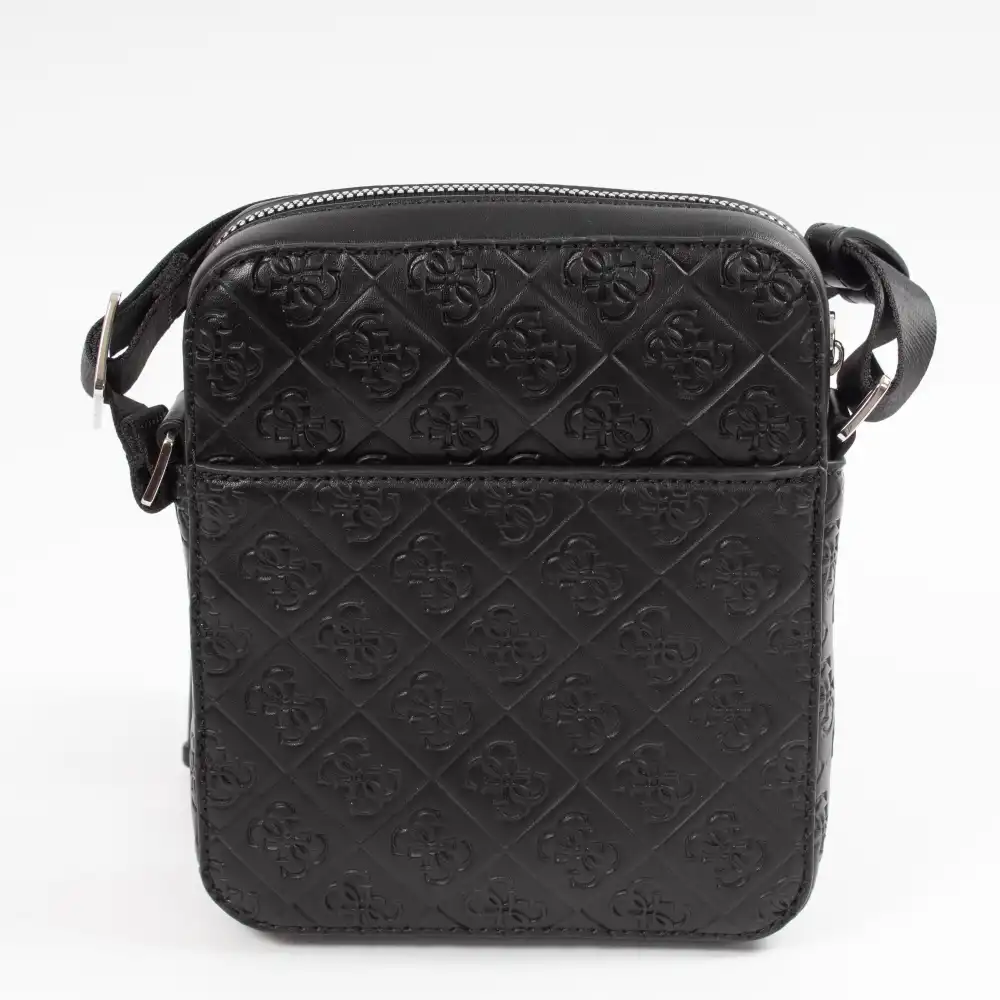 Pochette homme Guess mini logo doc Noir - ZESHOES