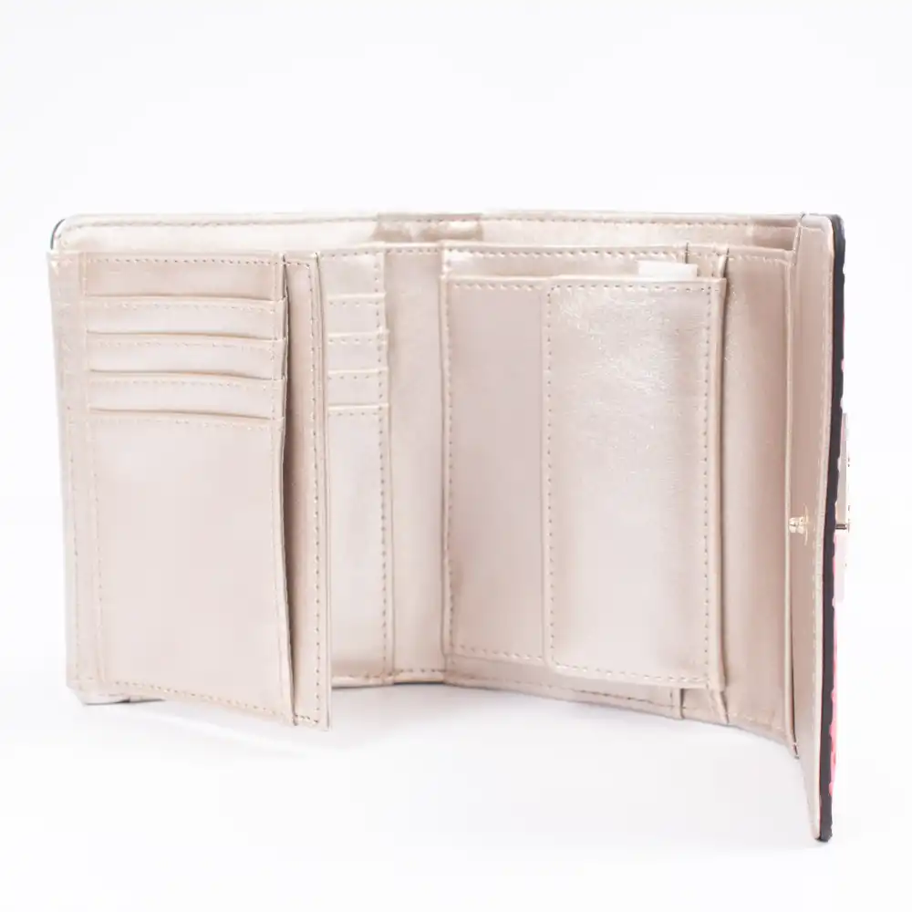 Portefeuille femme Guess mini maddy logo 4g Rouge - ZESHOES