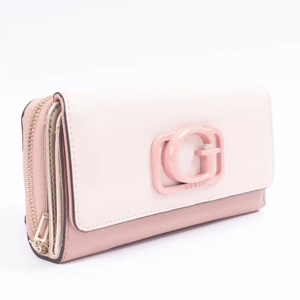 Portefeuille femme Guess niven Rose