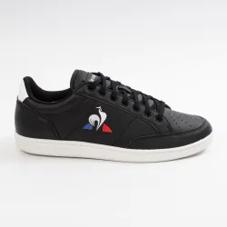 Basket basse homme Le Coq Sportif court clay Noir - ZESHOES
