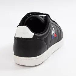 Basket basse homme Le Coq Sportif court clay Noir - ZESHOES