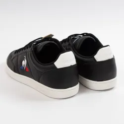Basket basse homme Le Coq Sportif court clay Noir - ZESHOES