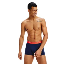 Boxer homme Tommy Jeans front logo pack x3 Multicolor - ZESHOES