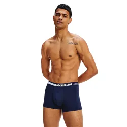 Boxer homme Tommy Jeans side logo pack x3 Multicolor - ZESHOES