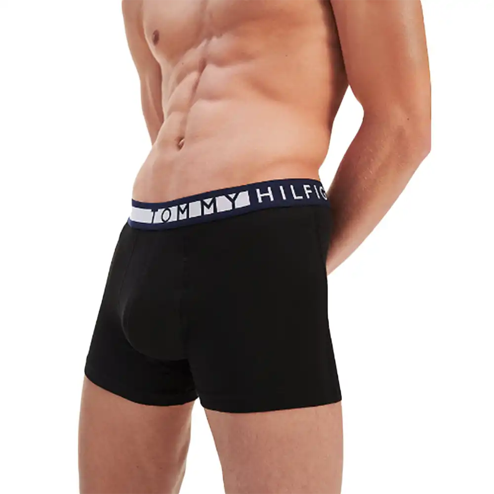 Boxer homme Tommy Jeans side logo pack x3 Multicolor - ZESHOES