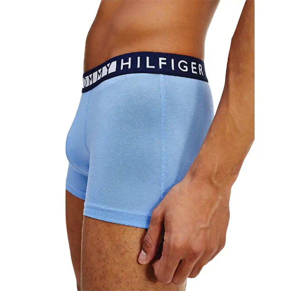 Boxer homme Tommy Jeans side logo pack x3 Multicolor - ZESHOES