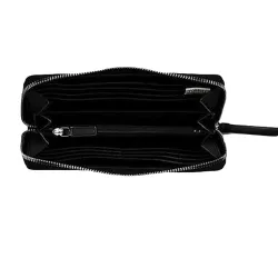 Portefeuille femme Tommy Jeans large authentic Noir - ZESHOES