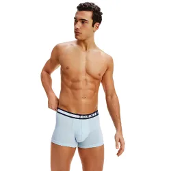 Boxer homme Tommy Jeans side logo pack x3 Multicolor - ZESHOES