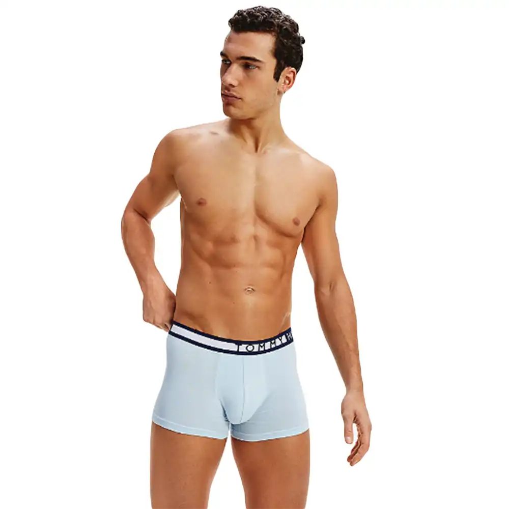 Boxer homme Tommy Jeans side logo pack x3 Multicolor - ZESHOES