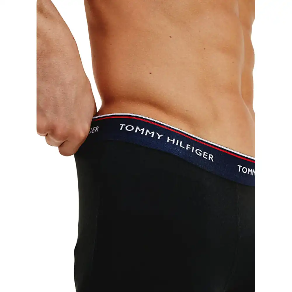 Boxer homme Tommy Jeans front logo pack x3 Multicolor - ZESHOES