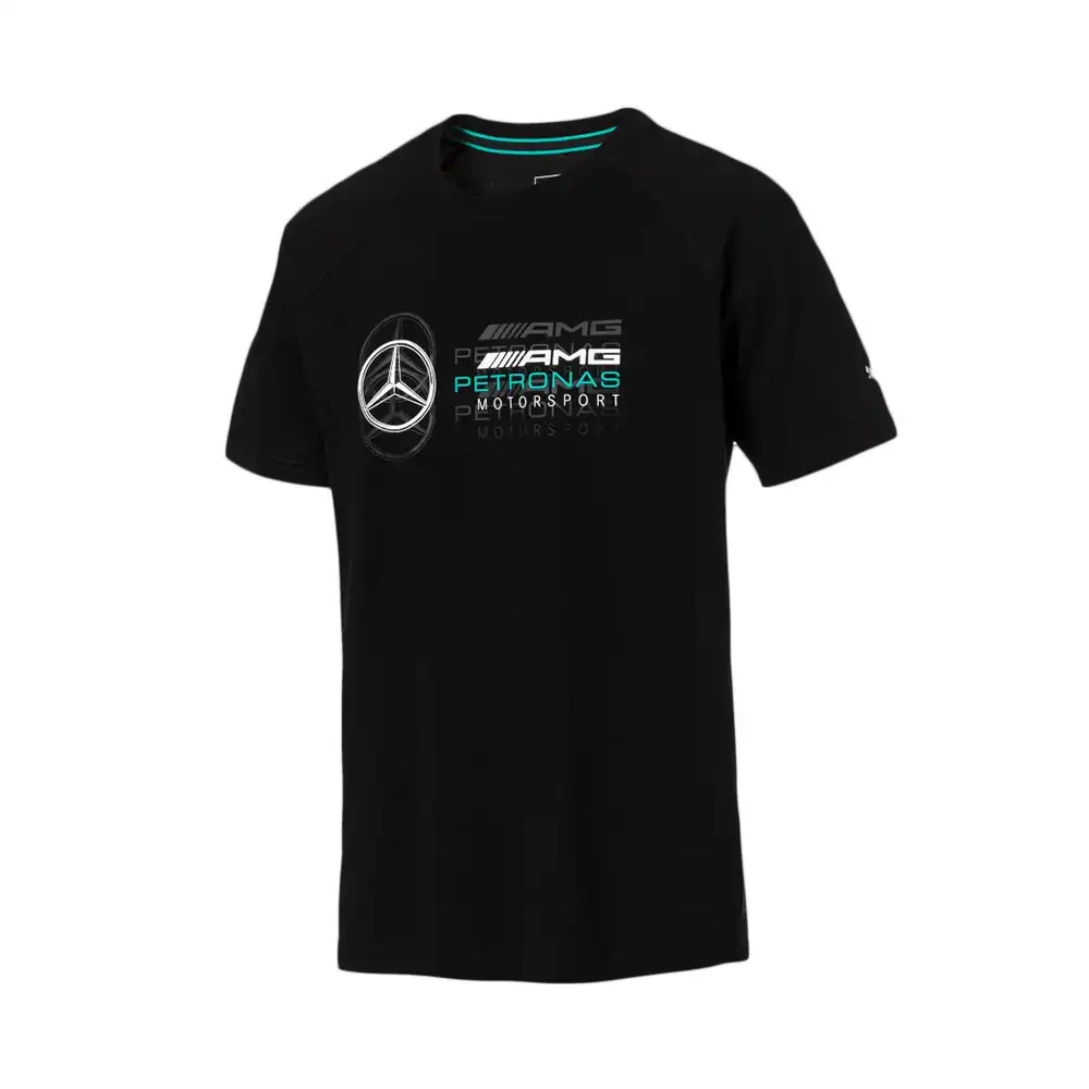 T shirt manche courte homme Puma MERCEDES AMG PETRONAS Logo Noir - ZESHOES T shirt manche courte homme Puma MERCEDES AMG PETRONAS Logo Noir - ZESHOES