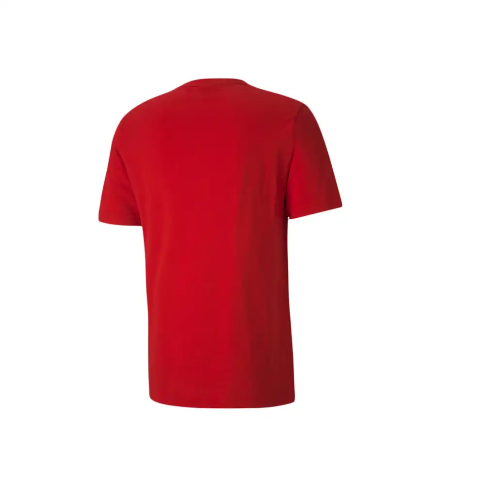 T shirt manche courte homme Puma Ferrari Big Shield Herren Rouge - ZESHOES
