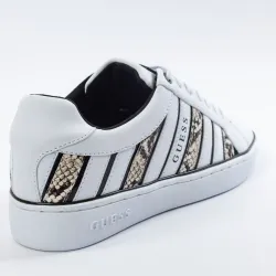Basket de ville basse femme Guess Snake Blanc - ZESHOES