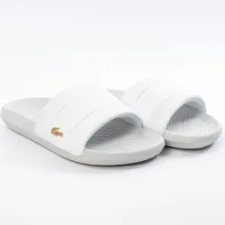 Claquette femme Lacoste 7-39CFA003621G Blanc - ZESHOES