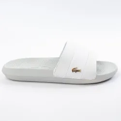 Claquette femme Lacoste 7-39CFA003621G Blanc - ZESHOES