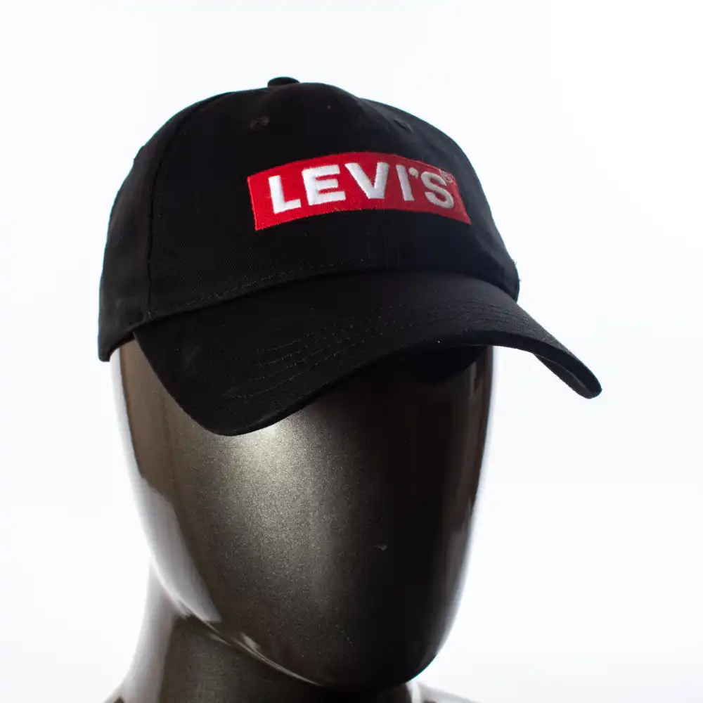 Casquette homme Levis Front logo Noir - ZESHOES