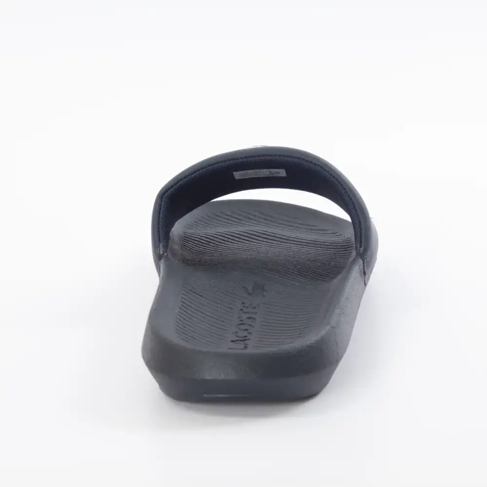 Claquette homme Lacoste crocodile Bleu - ZESHOES