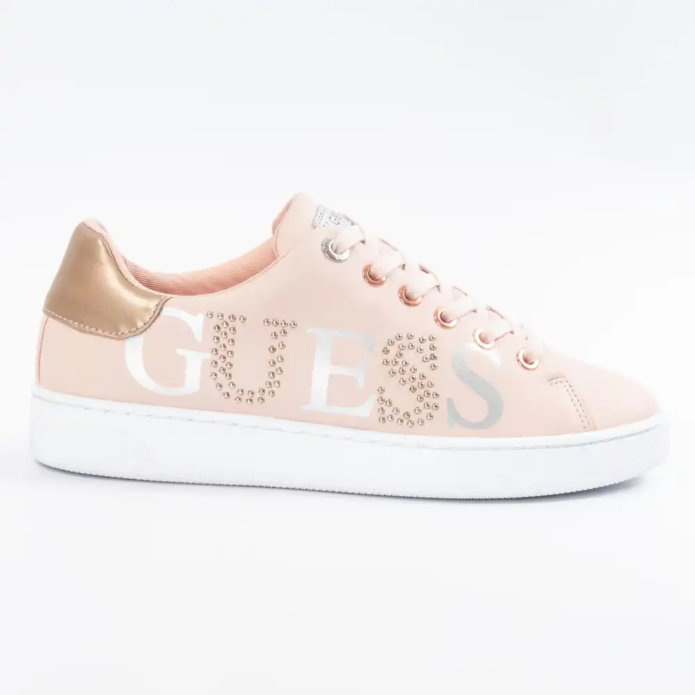 Basket basse femme Guess SNEAKER RIDERR CLOUS LOGO Rose Basket basse femme Guess SNEAKER RIDERR CLOUS LOGO Rose
