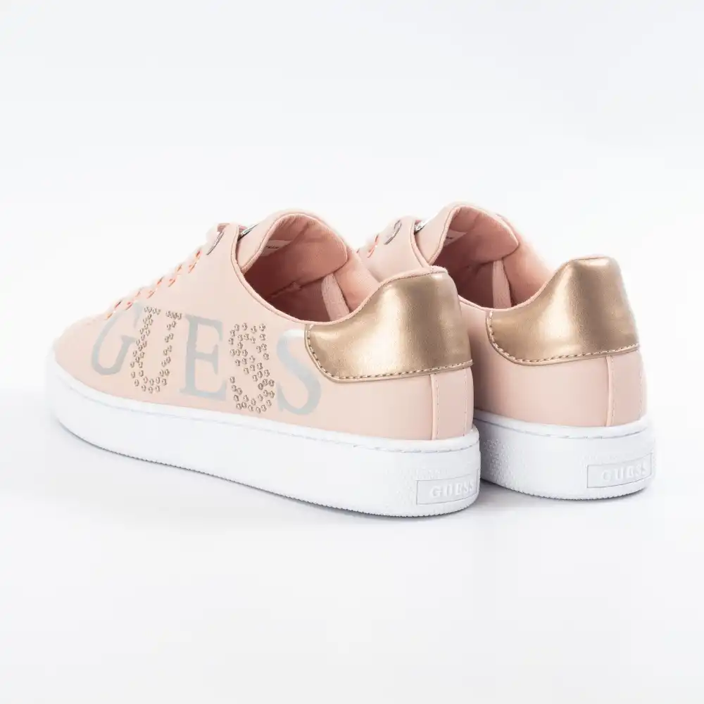 Basket basse femme Guess SNEAKER RIDERR CLOUS LOGO Rose Basket basse femme Guess SNEAKER RIDERR CLOUS LOGO Rose