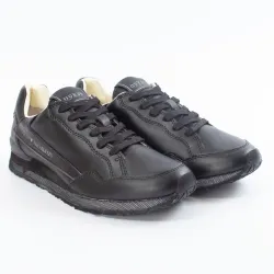 Basket basse homme Guess GENOVA Noir - ZESHOES