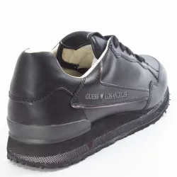 Basket basse homme Guess GENOVA Noir - ZESHOES