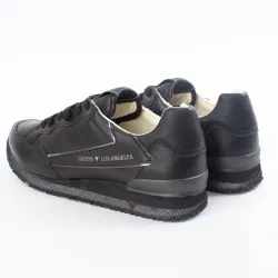 Basket basse homme Guess GENOVA Noir - ZESHOES