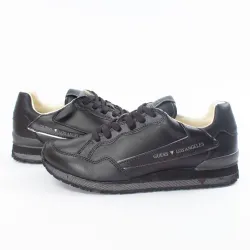 Basket basse homme Guess GENOVA Noir - ZESHOES