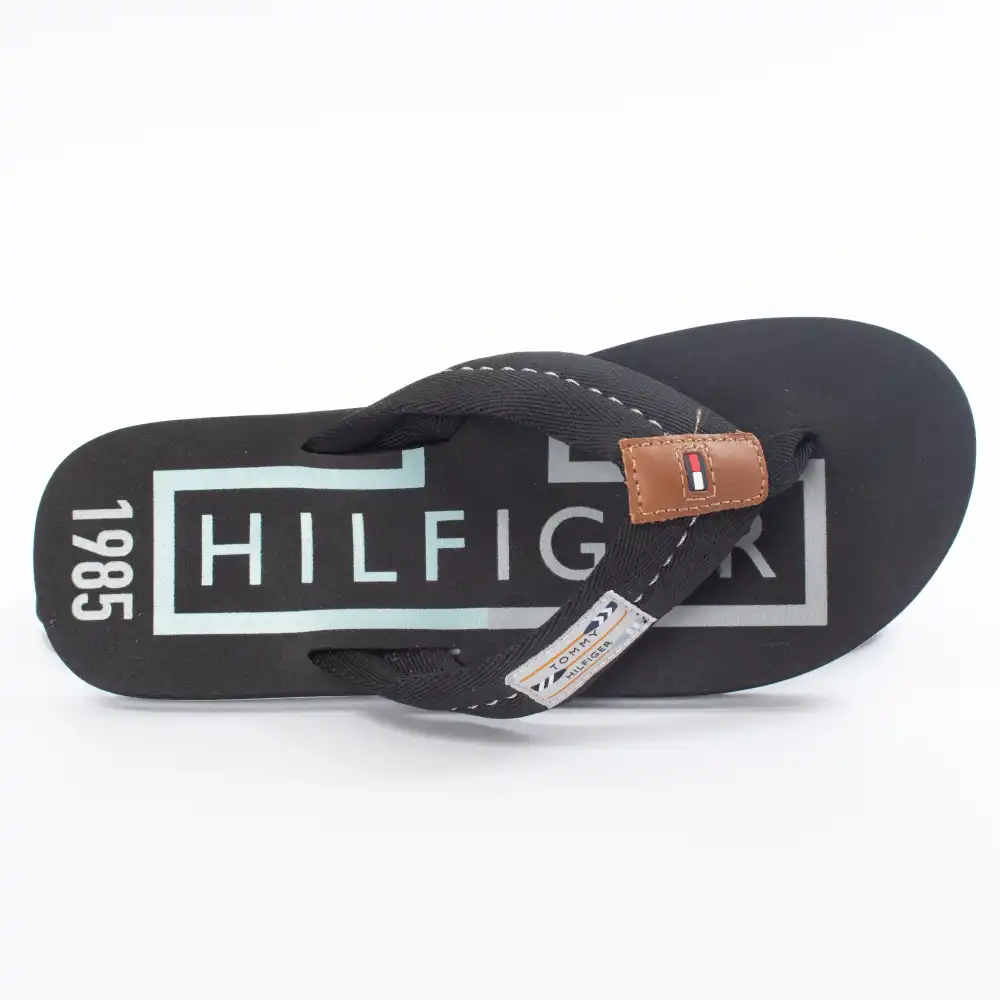 Tong homme Tommy Jeans BADGE BEACH SANDAL Bleu - ZESHOES Tong homme Tommy Jeans BADGE BEACH SANDAL Bleu - ZESHOES