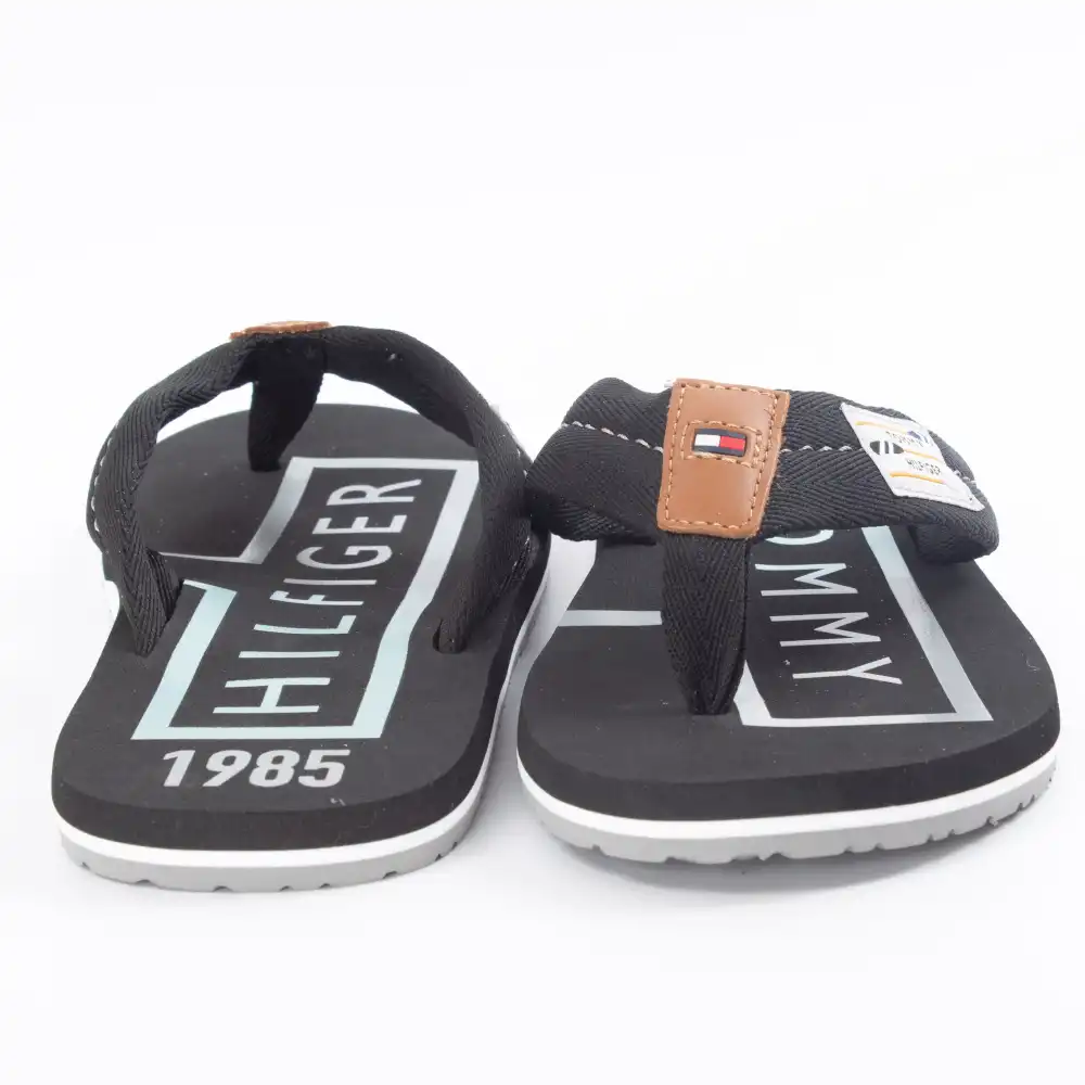 Tong homme Tommy Jeans BADGE BEACH SANDAL Bleu - ZESHOES Tong homme Tommy Jeans BADGE BEACH SANDAL Bleu - ZESHOES