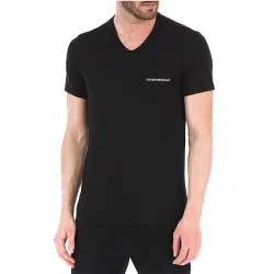 T shirt manche courte homme Emporio Armani pack x2 Noir T shirt manche courte homme Emporio Armani pack x2 Noir