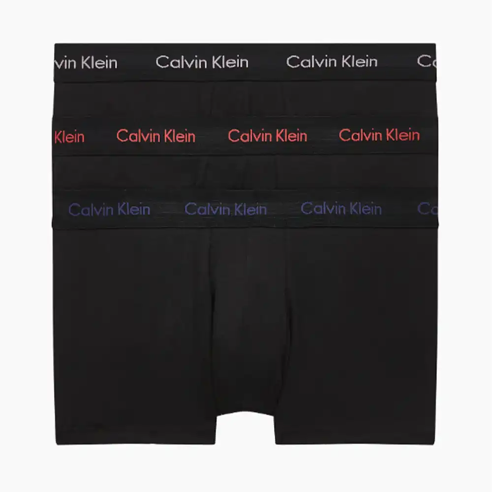 Boxer homme Calvin Klein Unlimited logo pack x3 taille basse Multicolor - ZES...