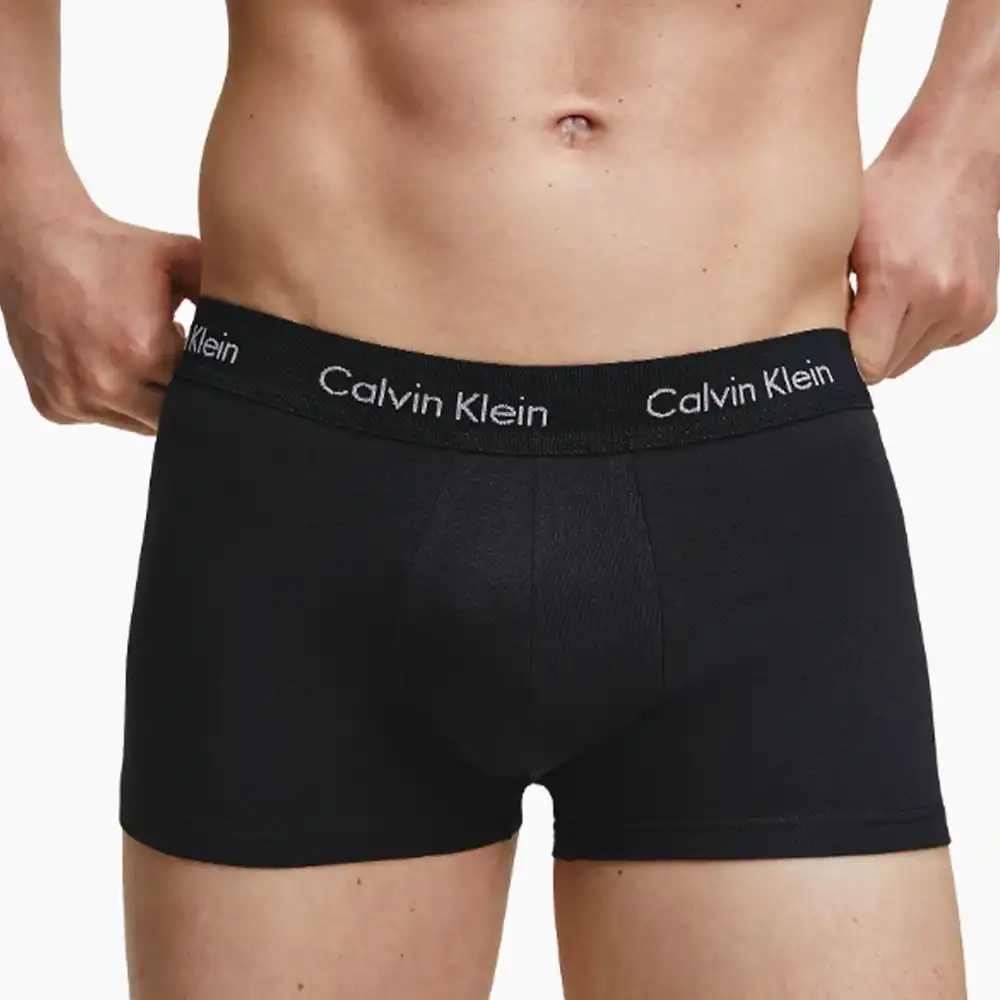 Boxer homme Calvin Klein Unlimited logo pack x3 taille basse Multicolor - ZES...