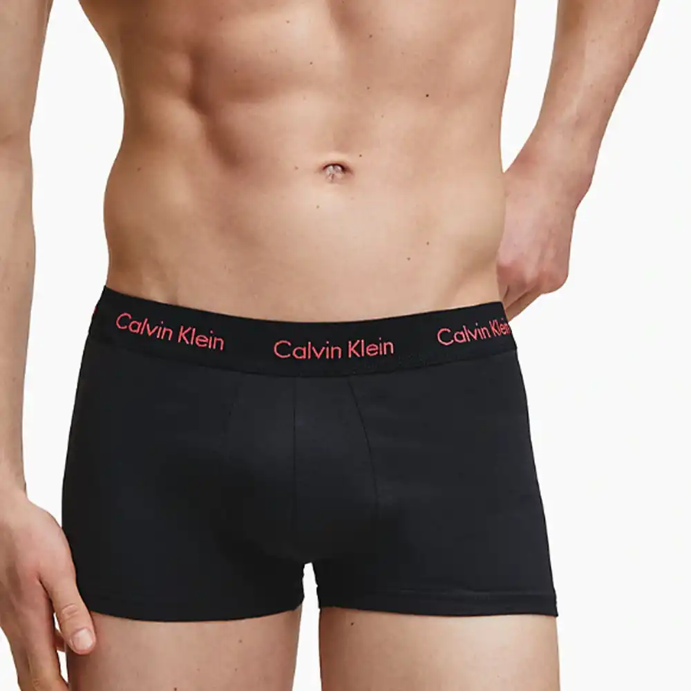 Boxer homme Calvin Klein Unlimited logo pack x3 taille basse Multicolor - ZES...
