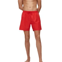 Short de bain homme Calvin Klein CORE LOGO RED Rouge - ZESHOES