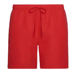 Short de bain homme Calvin Klein CORE LOGO RED Rouge - ZESHOES