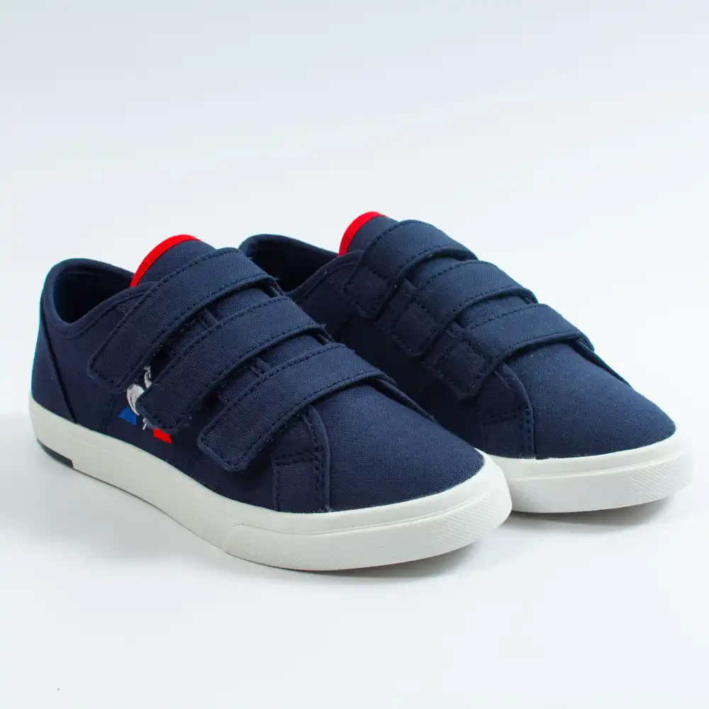 Basket basse garcon Le Coq Sportif VERDON PS Bleu - ZESHOES