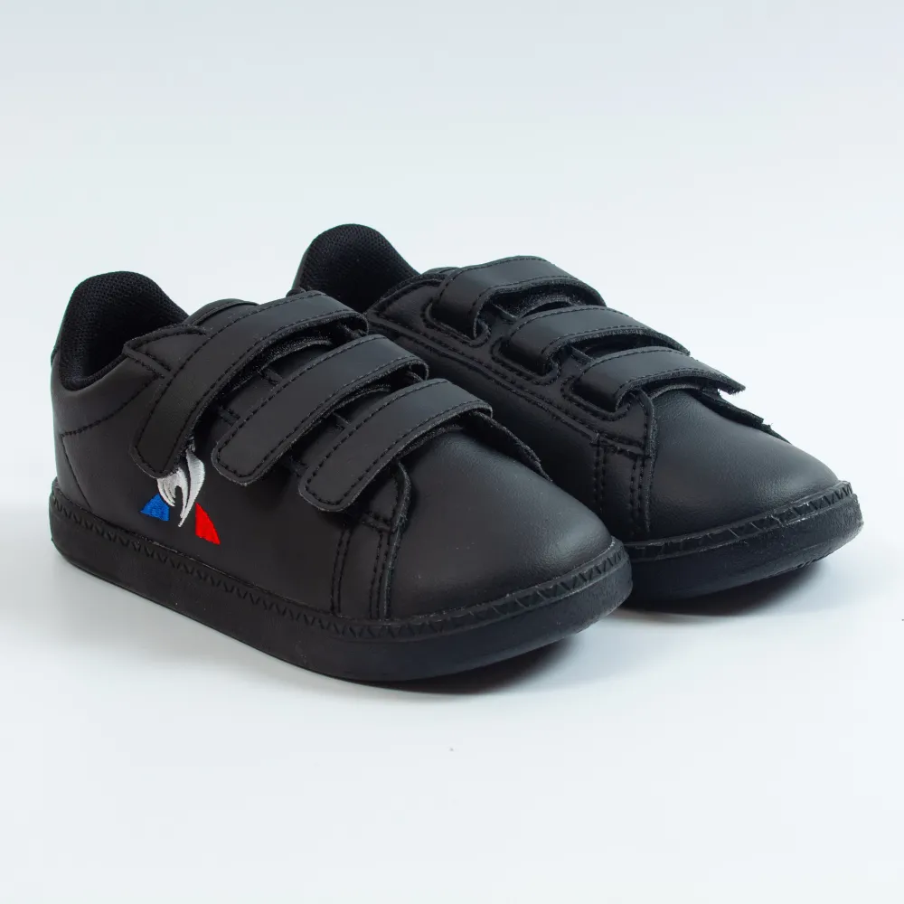 Le Coq Sportif Basket courtset inf Garçon Noir