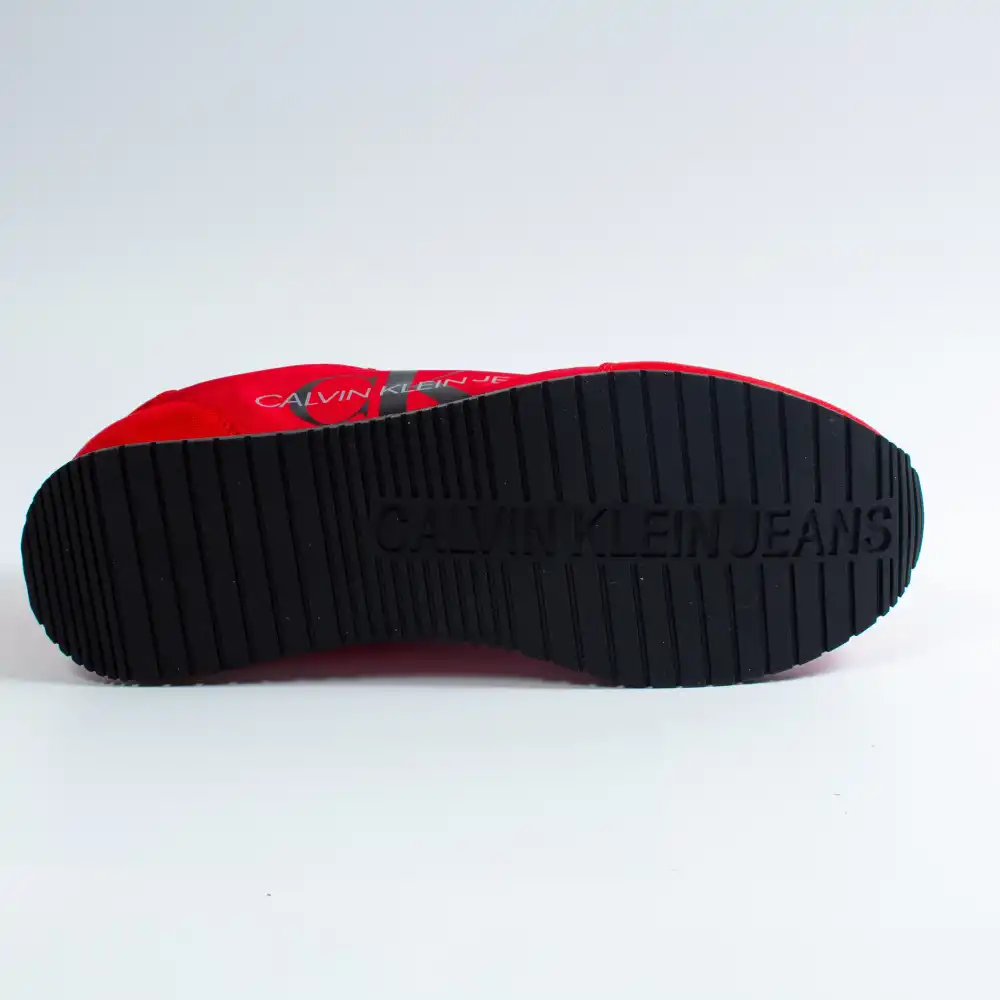 Basket basse homme Calvin Klein B4S0136-RED Rouge