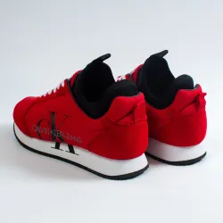 Basket basse homme Calvin Klein B4S0136-RED Rouge