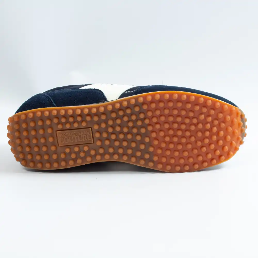 Basket basse homme Versace Linea Fondo Spyder Dis 1 Bleu - ZESHOES Basket basse homme Versace Linea Fondo Spyder Dis 1 Bleu - ZESHOES