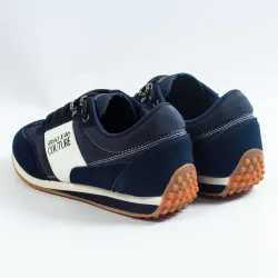 Basket basse homme Versace Linea Fondo Spyder Dis 1 Bleu - ZESHOES Basket basse homme Versace Linea Fondo Spyder Dis 1 Bleu - ZESHOES