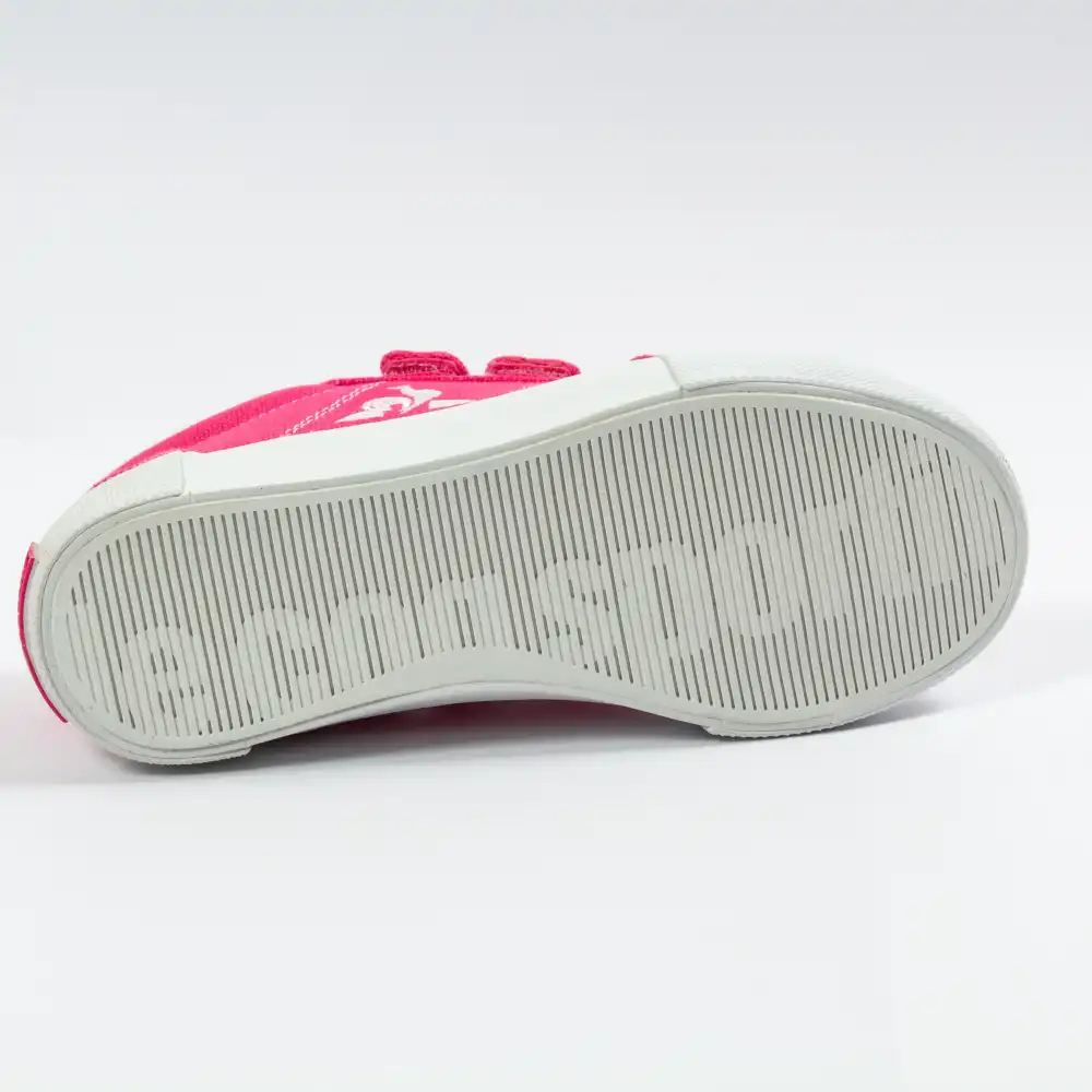 Basket basse fille Le Coq Sportif VERDON PLUS PS Rose - ZESHOES