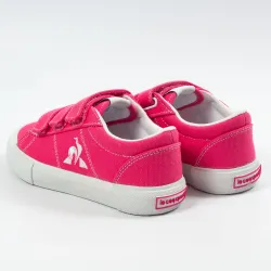 Basket basse fille Le Coq Sportif VERDON PLUS PS Rose - ZESHOES