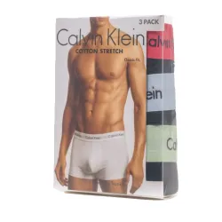 3 BOXERS TAILLE BASSE - COTTON STRETCH