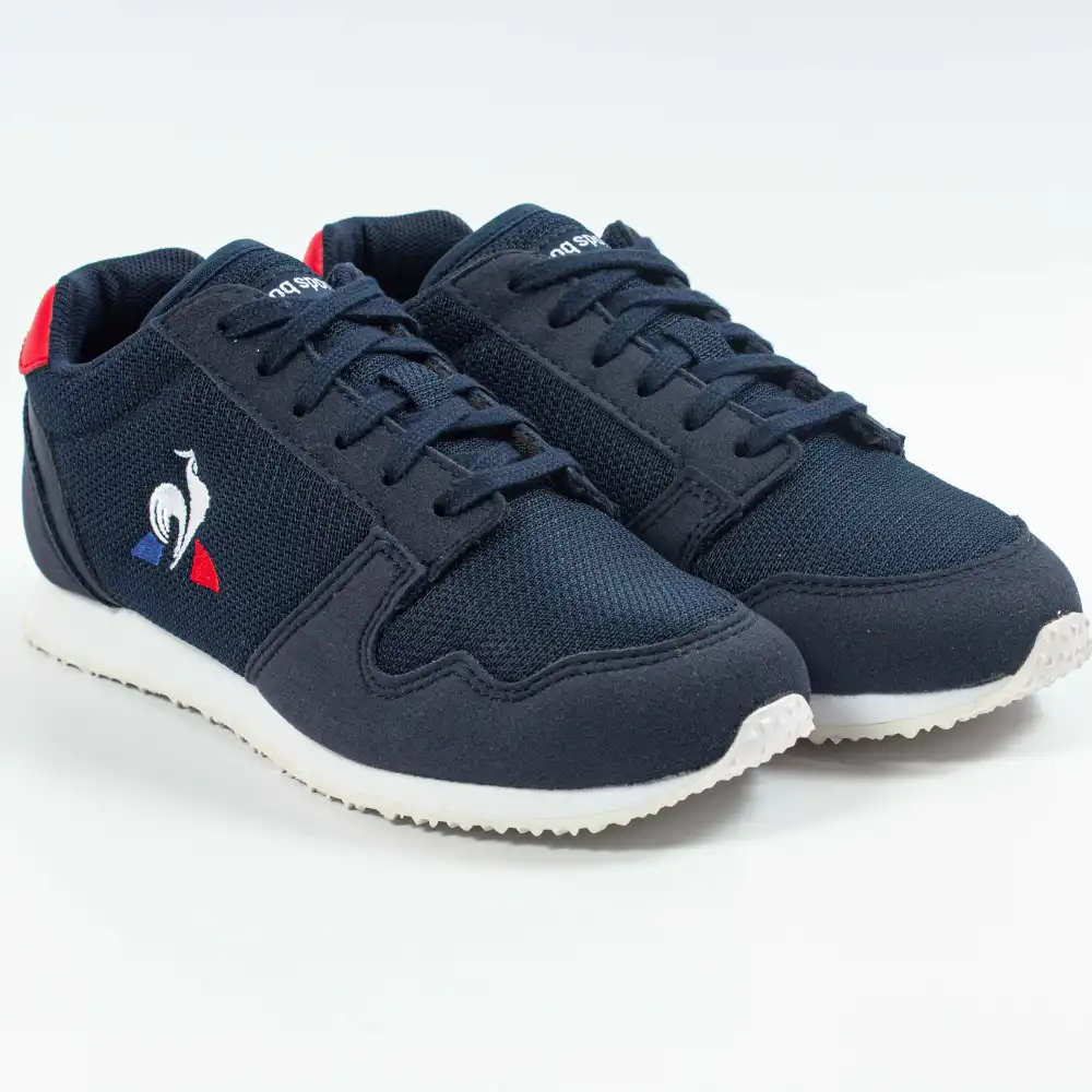 Basket basse garcon Le Coq Sportif jazy gs Bleu - ZESHOES