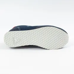 Basket basse garcon Le Coq Sportif jazy gs Bleu - ZESHOES