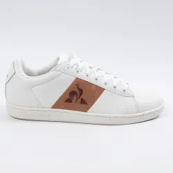 Basket basse homme Le Coq Sportif Courtclassic Blanc - ZESHOES