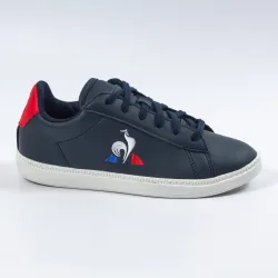 Basket basse garcon Le Coq Sportif COURTSET GS Bleu - ZESHOES